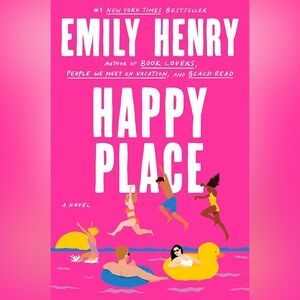 Pink 'Happy Place' Novel by Emily Henry